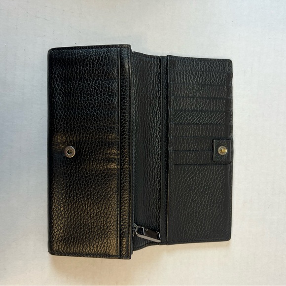 Gucci‎ pebble leather, long wallet - Picture 7 of 13